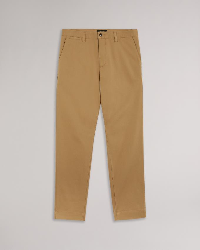 Pantalon Chino Ted Baker Casual Relaxed Beige Homme | KMK-65699476